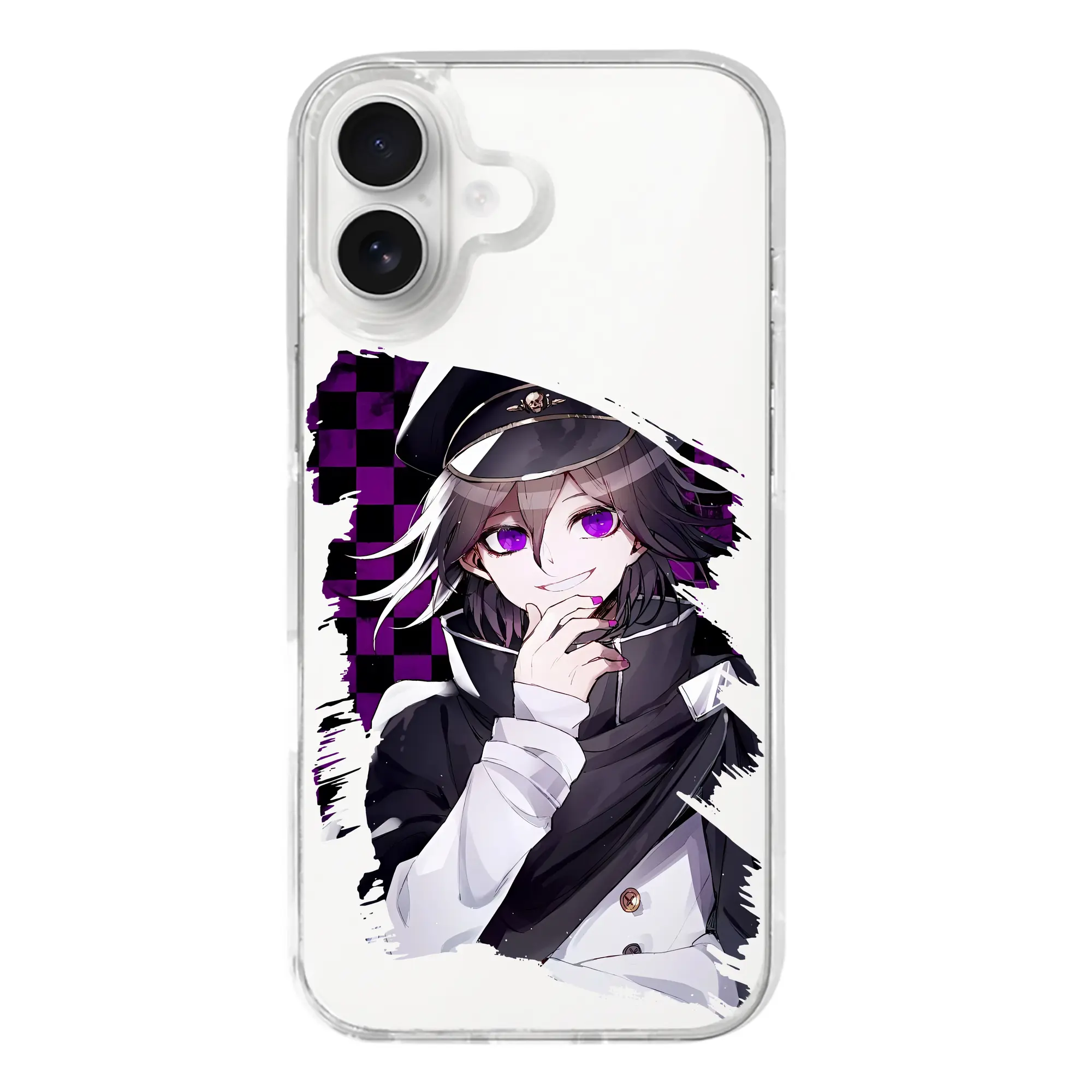 ダンガンロンパ グッズ,王馬小吉 - iPhone 17シリーズ 透明スマホケース – 薄型・耐衝撃・精密フィット保護カバー